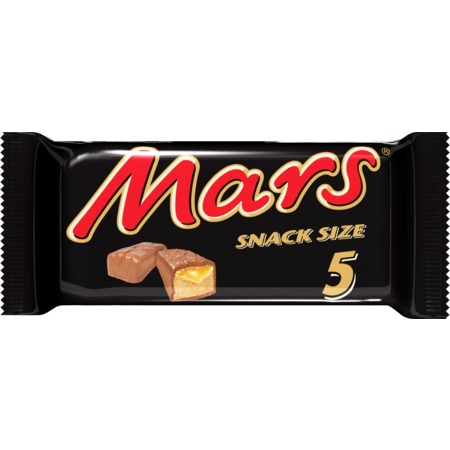 Шоколадный батончик Mars с нугой и карамелью, покрытый молочным шоколадом 202,5г(5х40,5г)