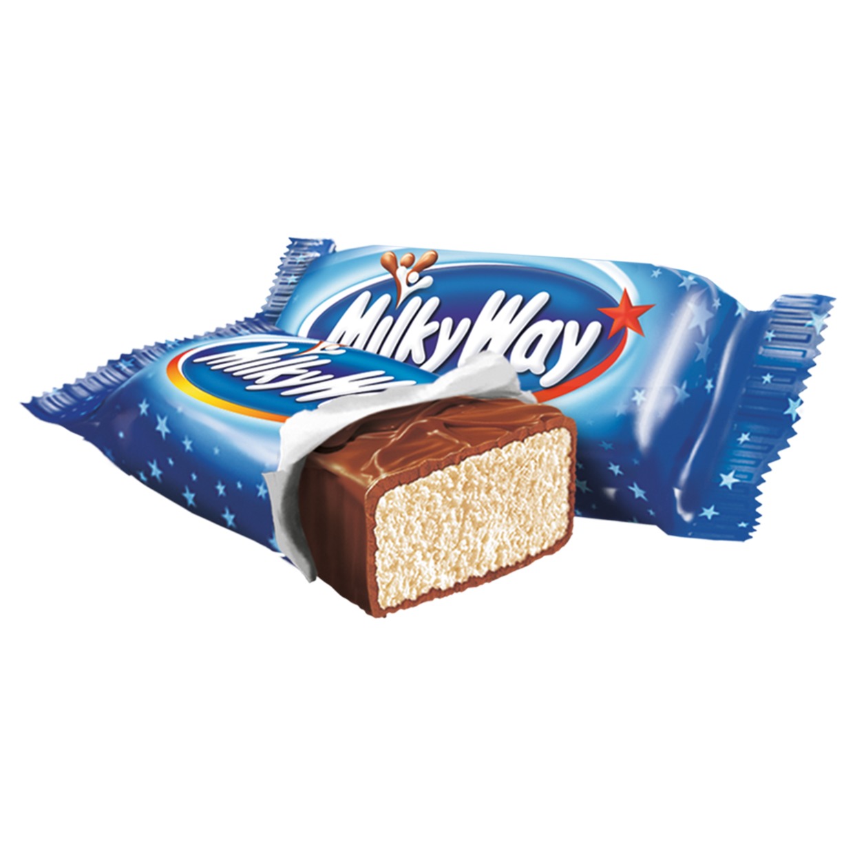 Шоколадный батончик Milky Way Minis по акции в Пятерочке