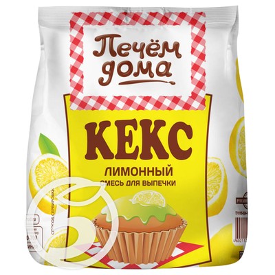 Смесь для выпечки "Русский Продукт" Кекс Лимонный 400г по акции в Пятерочке