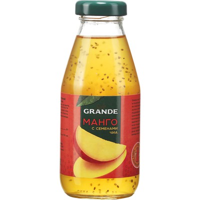 SOKO GRANDE Нап.манго с сем.чиа б/а300мл