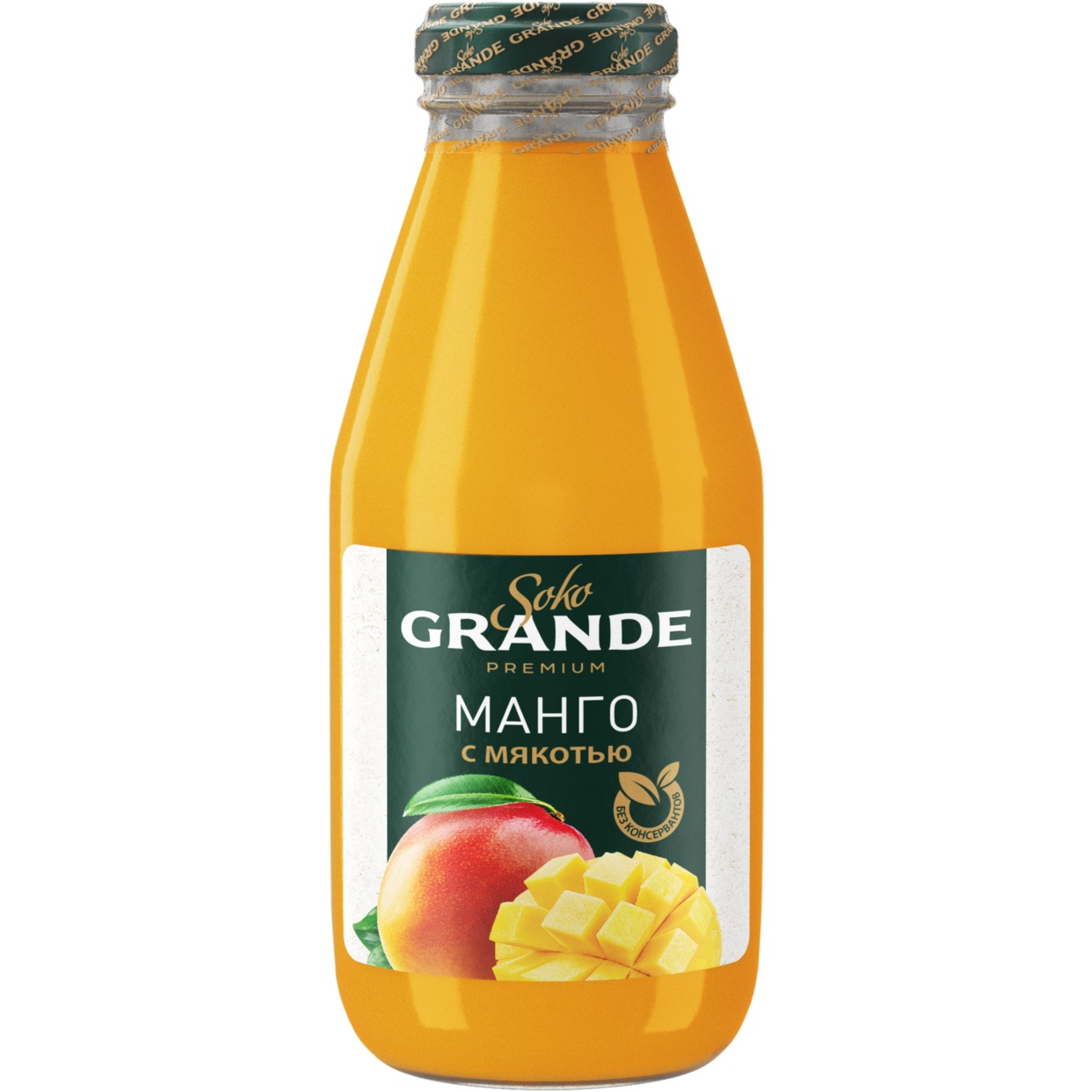 SOKO GRANDE Нектар из манго с мякотью 0,3л по акции в Пятерочке