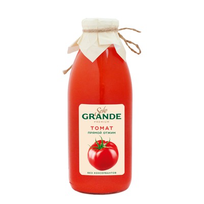 SOKO GRANDE Сок томатный пр/отж.0,75л по акции в Пятерочке