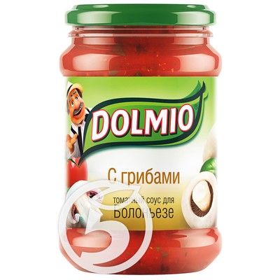 Соус "Dolmio" томатный С грибами для болоньезе 350г