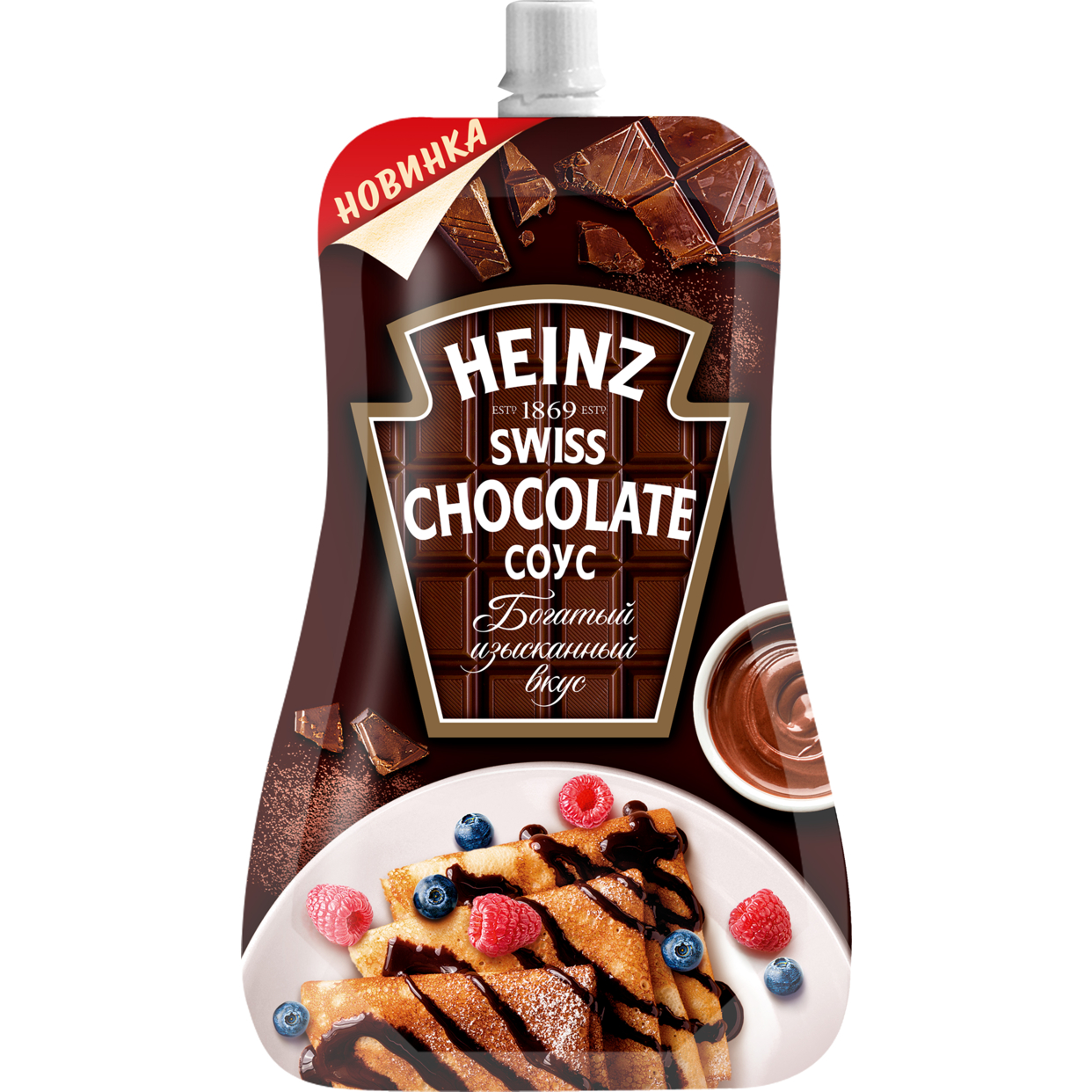 Соус Heinz Swiss Chocolate, 230 г по акции в Пятерочке