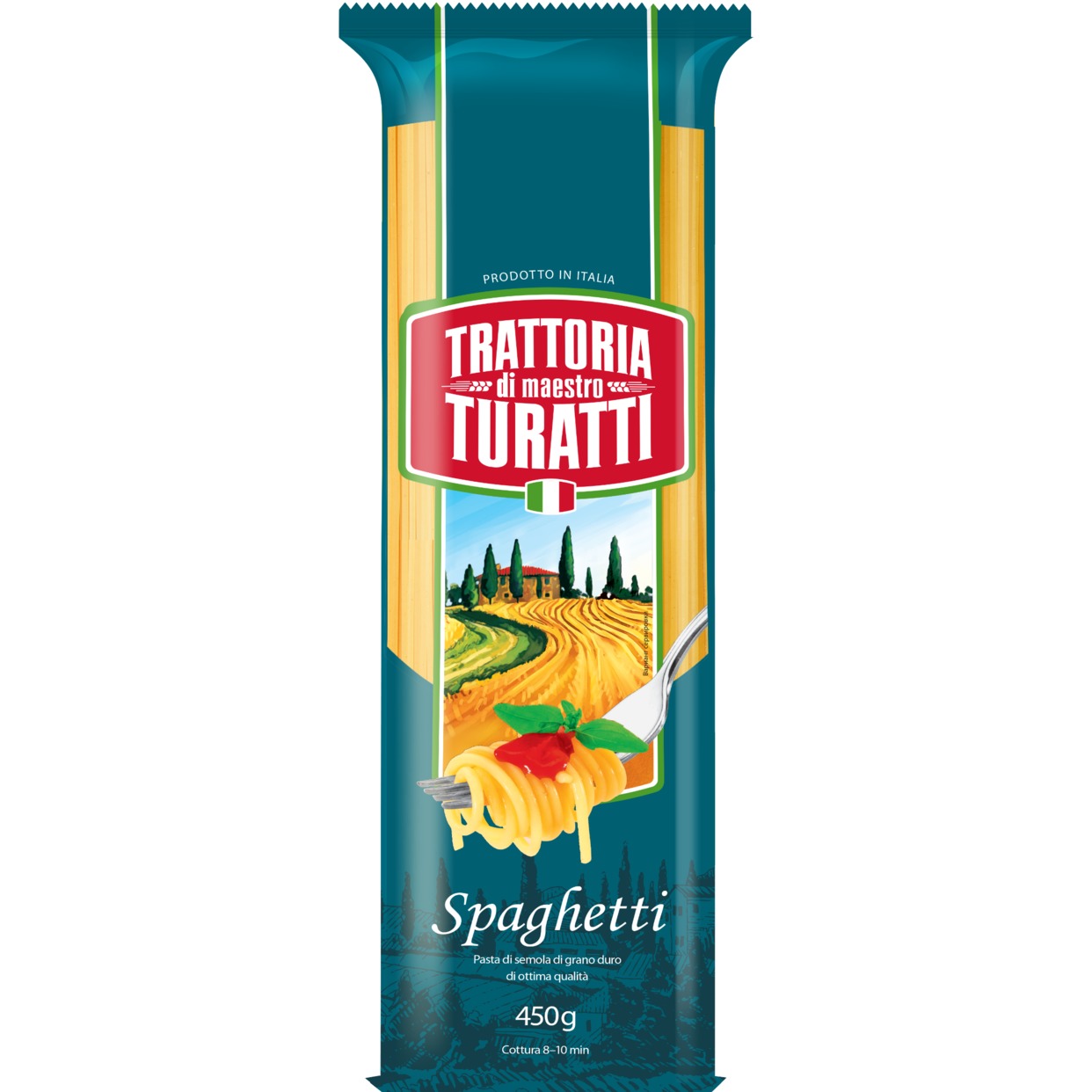 Спагетти Trattoria di Maestro Turatti 450 г