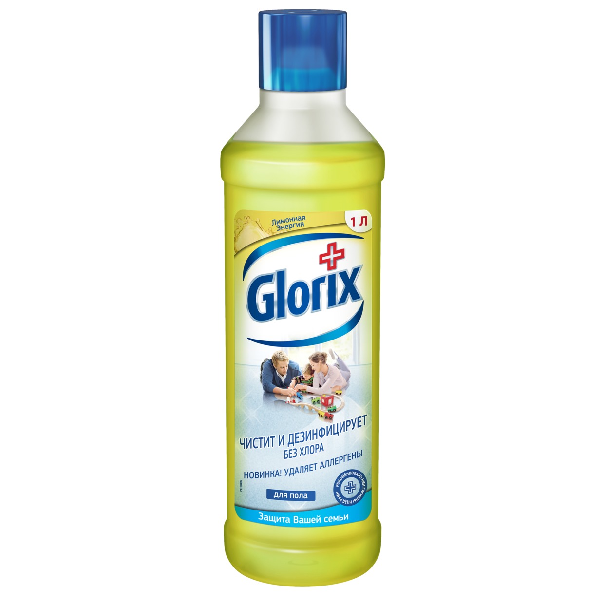 Средство Чистящее Для Пола Glorix, лимонная энергия, 1 л