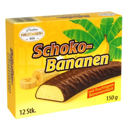 Суфле Hauswirth, Schoko-Bananen, 150 г