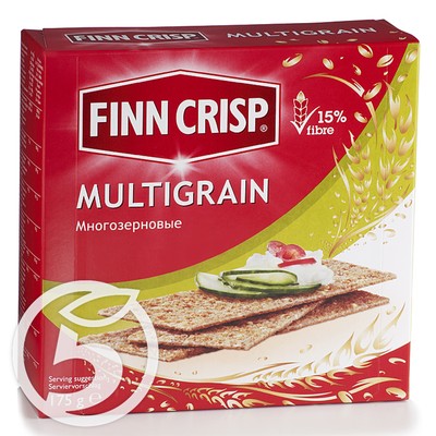 Сухарики "Finn Crisp" Multigrain многозерновые 175г