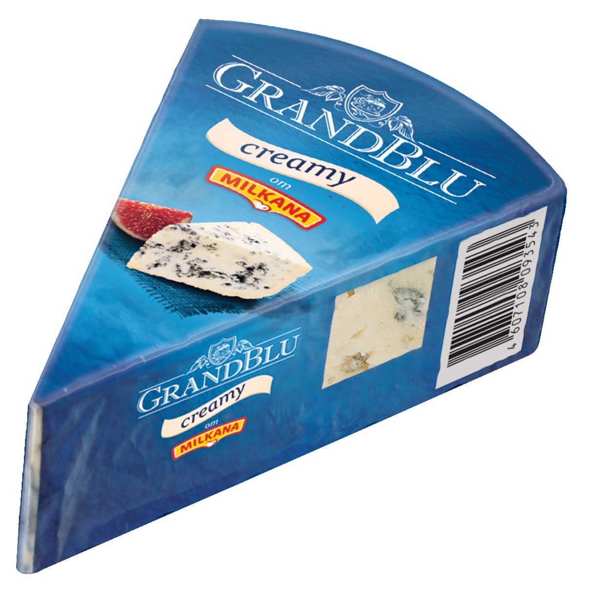 Сыр Grandblu Сливочный с голубой плесенью 56% 100г по акции в Пятерочке
