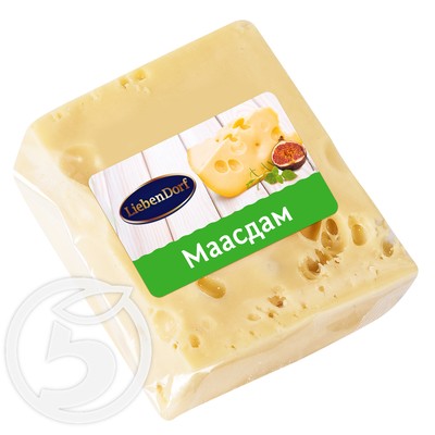 Сыр "Liebendorf" Маасдам фасованный 100г