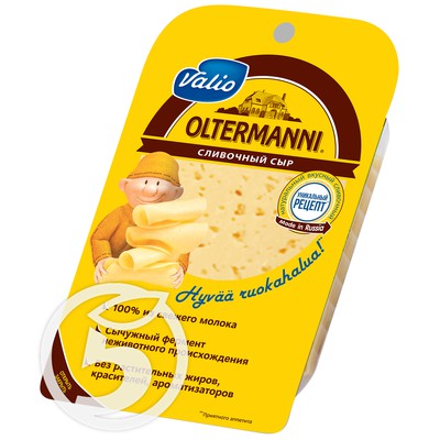 Сыр "Valio" Oltermanni Сливочный 45% 130г