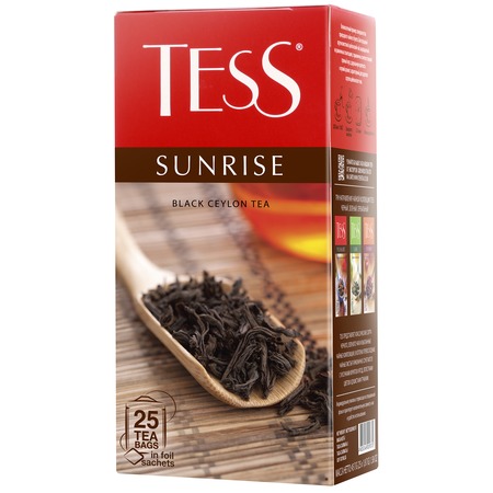 TESS Чай SUNR.BLAC.TEA пак.25х1,8г по акции в Пятерочке