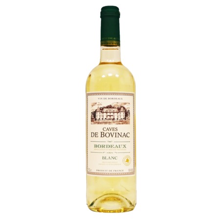 Вино Caves De Bovinac, белое, сухое, Франция, 0,75 л