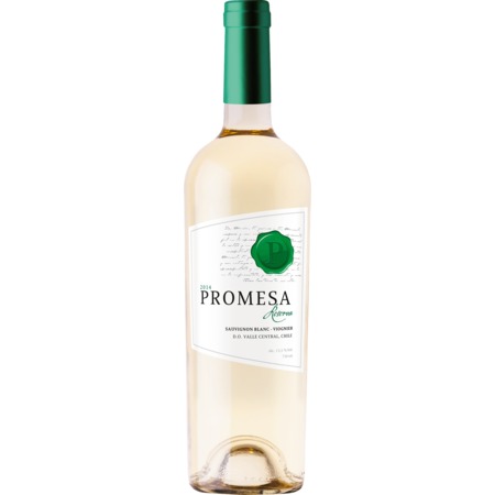 Вино Promesa Sauvignon Blanc-Viognier Reserva белое сухое 0,75л по акции в Пятерочке