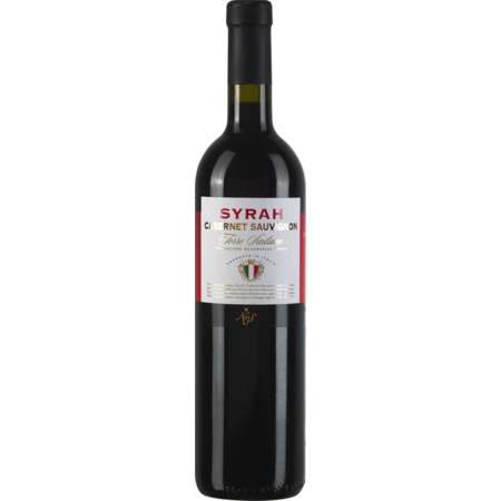 Вино Syrah Cabernet Sauvignon, красное, сухое, Италия, 0,75 л по акции в Пятерочке