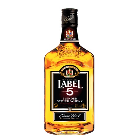 Виски Label5, 40%, 0,35 л