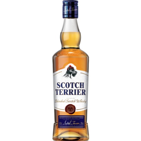 Виски SCOTCH TERRIER 3лет.40% 0.5л