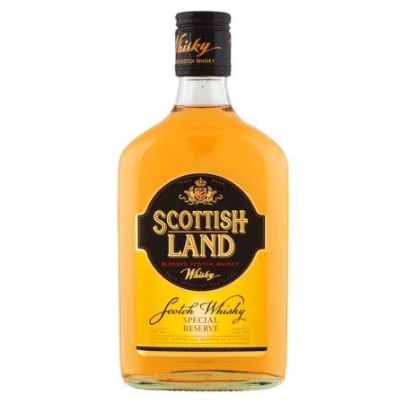 Виски Scottish Land, купажированный, 40%, 0,35 л по акции в Пятерочке