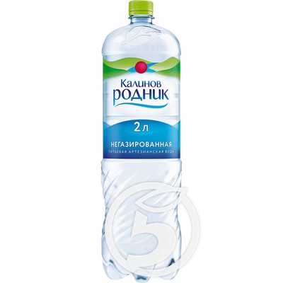 Вода "Калинов Родник" питьевая негазированная 2л