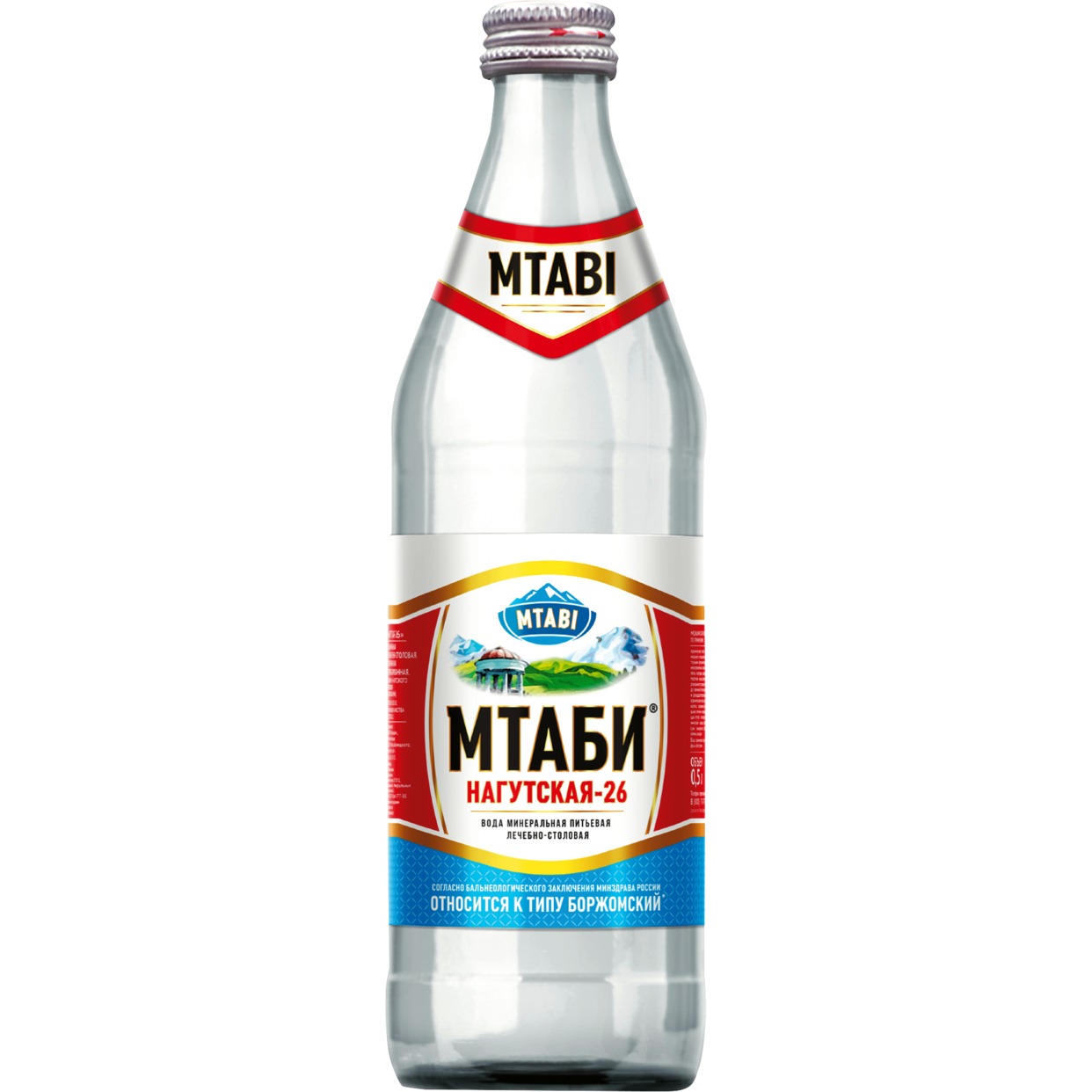 Вода Мтаби, минеральная, 0,5 л