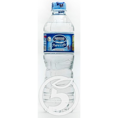 Вода "Nestle" Pure Life питьевая негазированная 500мл по акции в Пятерочке