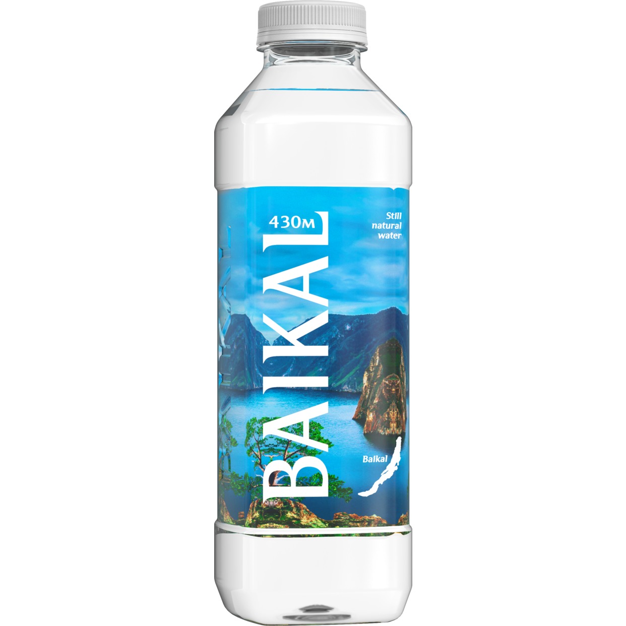 Вода природная питьевая "Байкальская глубинная BAIKAL430" 0,85л