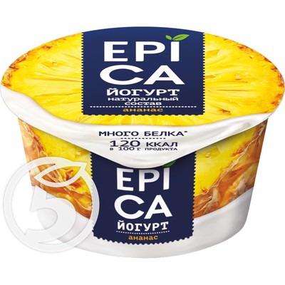 Йогурт "Epica" С ананасом 4.8% 130г