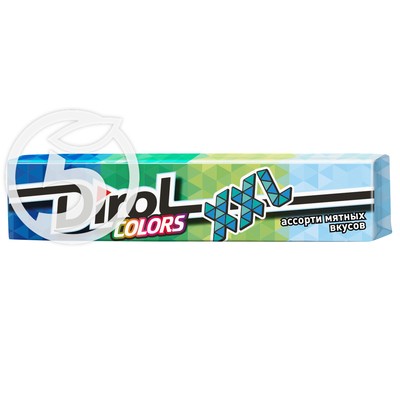 Жевательная резинка "Dirol" Colors Xxl ассорти мятных вкусов 19г по акции в Пятерочке