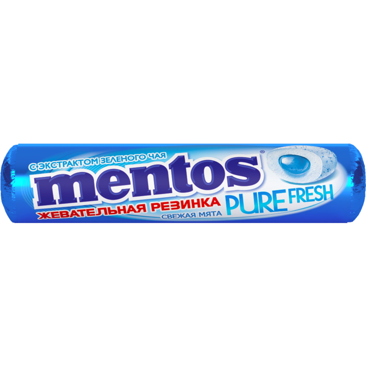 Жевательная резинка "Ментос"со вкусом мяты 15,5 г по акции в Пятерочке