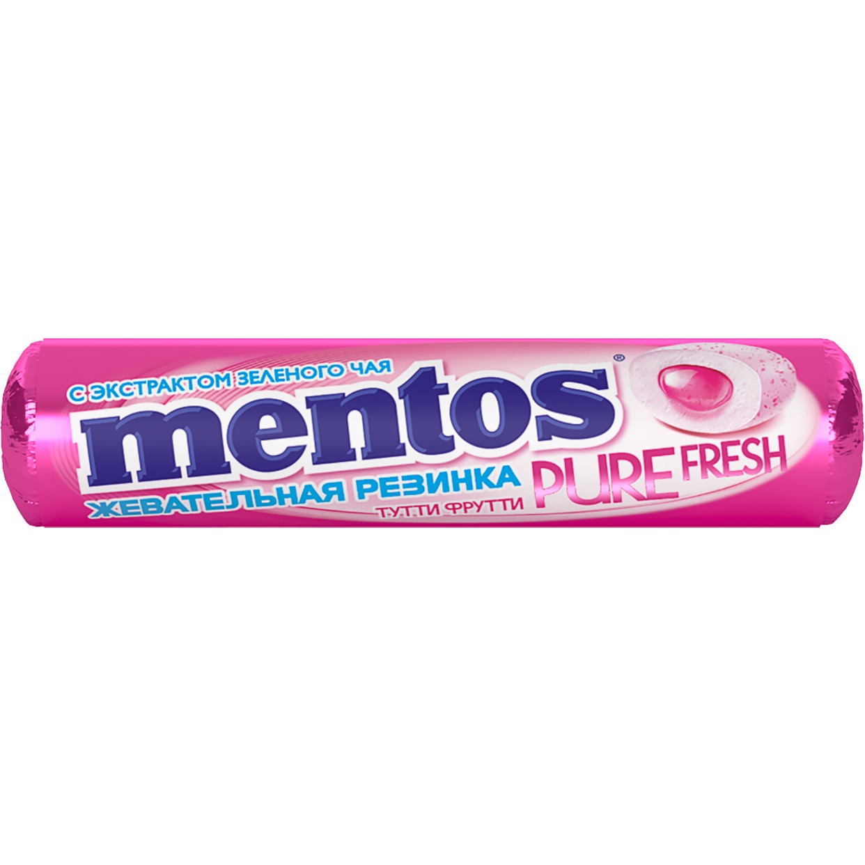 Жевательная резинка "Ментос"со вкусом тутти-фрутти 15,5 г по акции в Пятерочке
