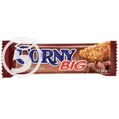 Злаковая полоска "Corny" Big с молочным шоколадом 50г