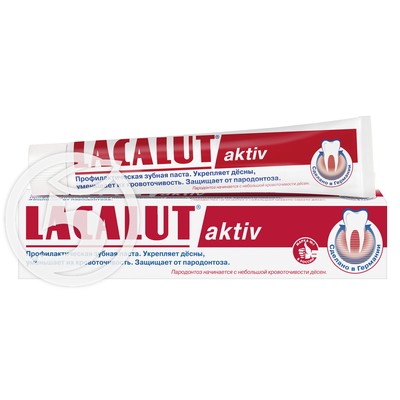 Зубная паста "Lacalut" Activ 50мл