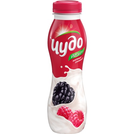 ЧУДО Йогурт фрукт.со вк.мал/еж.2,4% 270г по акции в Пятерочке