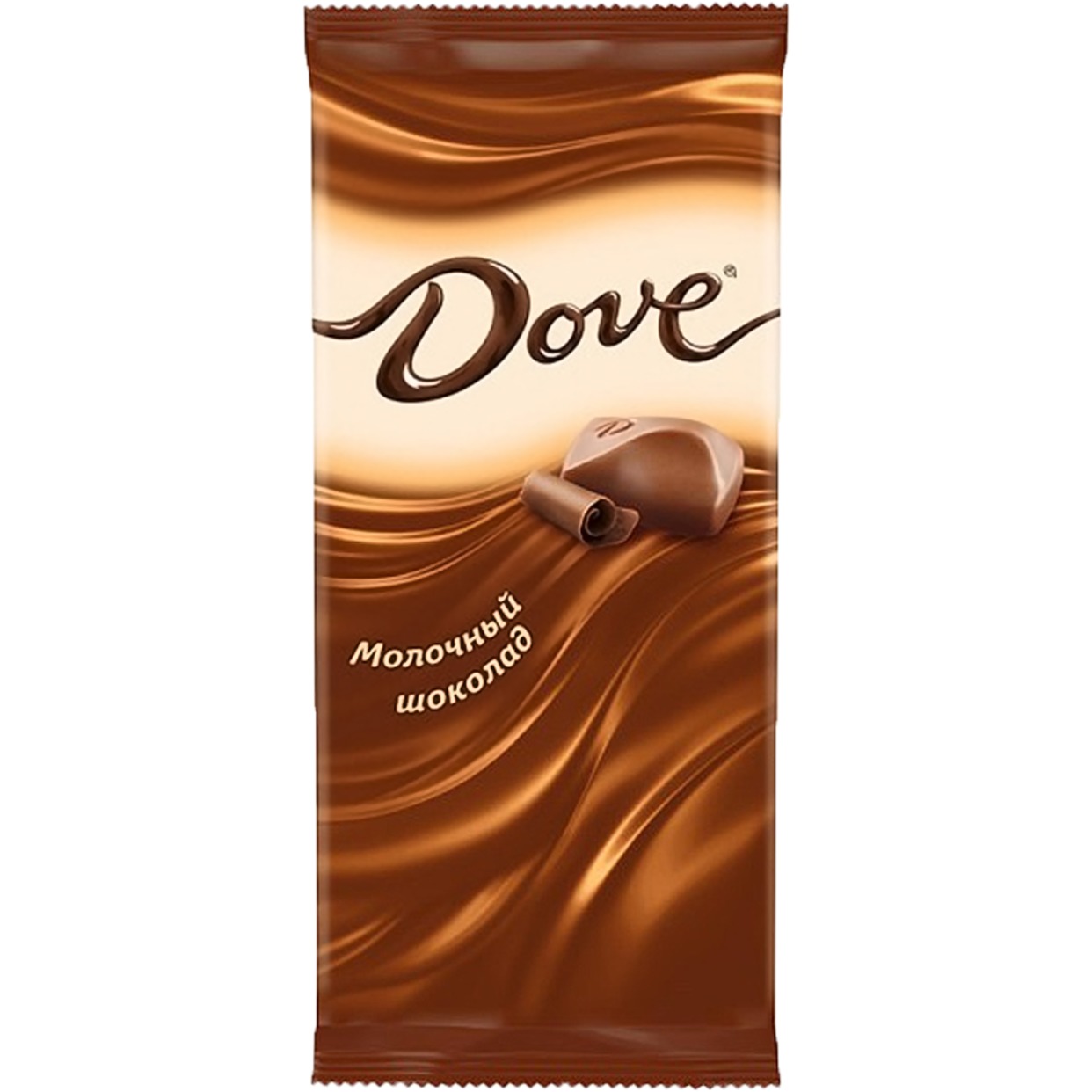 Акция в Пятерочке на DOVE Шоколад молочный 90г