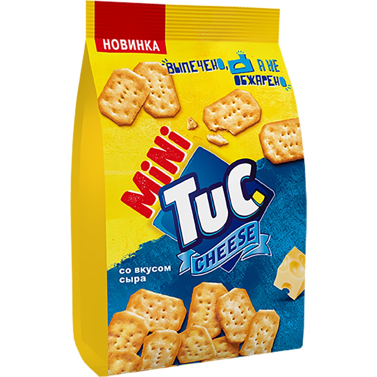 Акция в Пятерочке на Крекер «TUC mini» со вкусом сыра 100г