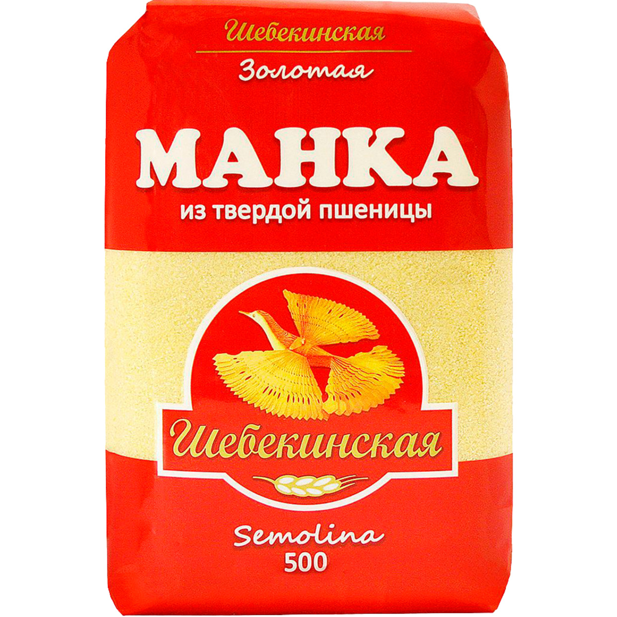 Манка Шебекинская из твердой пшеницы 500г по акции в Пятерочке
