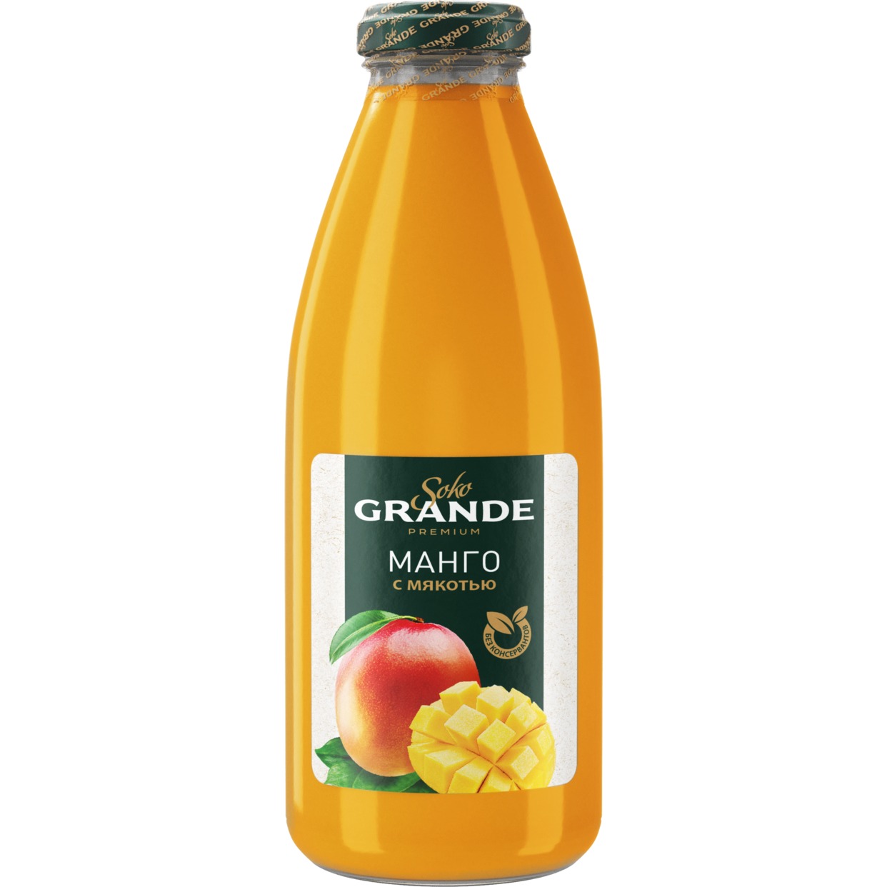 SOKO GRANDE Нектар из манго с мяк.0,75л по акции в Пятерочке